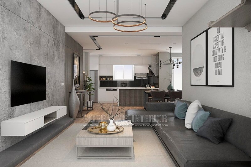 Thiết kế nội thất chung cư Season Avenue phong cách hiện đại Thiết kế chung cư 3 phòng ngủ đẹp ấn tượng, sang trọng