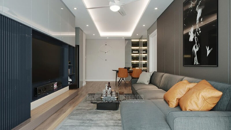 Thiết kế nội thất chung cư Imperia Sky Garden năng động Thiết kế chung cư